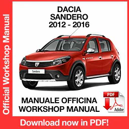 Manuale Officina Sandero (2012-2013-2014-2015-2016) (EN)