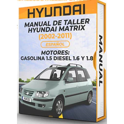 Manuale di officina Hyundai Matrix (2002-2011) PDF