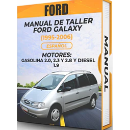Manuale di officina Ford Galaxy (1995-2006) PDF