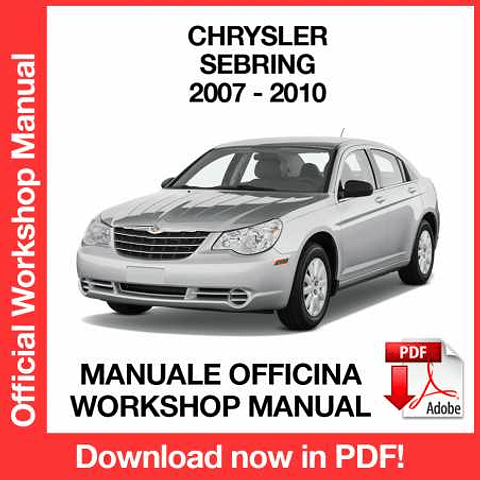 Manuale Officina Chrysler Sebring (2007-2008-2009-2010) (EN)