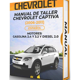 Manuale di officina Chevrolet Captiva (2006-2011) PDF