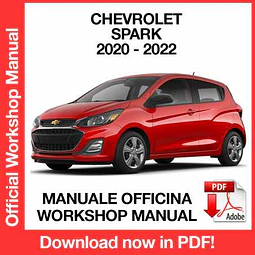 Manuale Officina Chevrolet Spark (2020-2022) (EN)