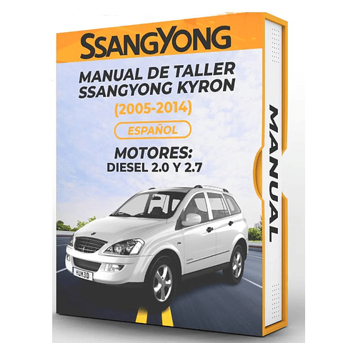 Manuale di officina Ssangyong Kyron (2005-2014) PDF