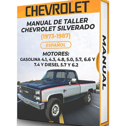 Manuale di officina Chevrolet Silverado (1973-1987) PDF
