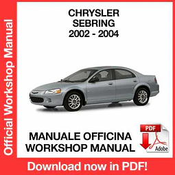 Manuale Officina Chrysler Sebring (2002-2003-2004) (EN)