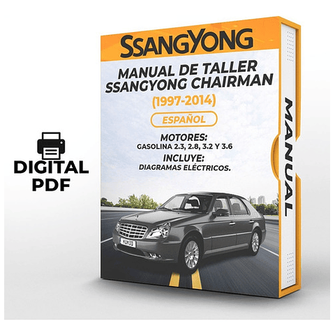 Manuale di officina Ssangyong  chairman (1997-2014) PDF