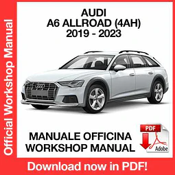 Manuale Officina Audi A6 Allroad 4AH (2019-2020-2021-2022-2023) (EN)