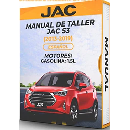 Manuale officina Jac S3 (2013-2019) PDF