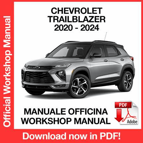 Manuale Officina Chevrolet Trailblazer (2020-2021-2022-2023-2024) (EN)