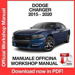 Manuale Officina Dodge Charger (2015-2016-2017-2018-2019-2020) (EN)