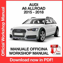 Manuale Officina Audi A6 Allroad (2015-2016-2017-2018) (EN)