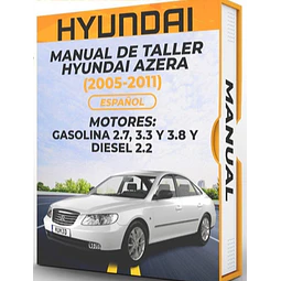 Manuale d'officina Hyundai Azera (2005-2011) PDF***