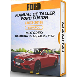 Manuale di officina Ford Fusion (2013-2018) PDF