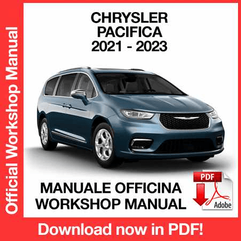 Manuale Officina Chrysler Pacifica (2021-2022-2023) (EN)