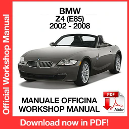 MANUALE OFFICINA BMW Z4 E85 (2002-2003-2004-2005-2006-2007-2008) (EN)