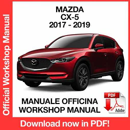 Manuale Officina Mazda CX-5 CX5 (2017-2018-2019) (EN)