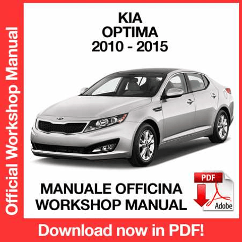 Manuale Officina Kia Optima (2010-2011-2012-2013-2014-2015) (EN)