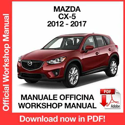 Manuale Officina Mazda CX-5 CX5 (2012-2013-2014-2015-2016-2017) (EN)