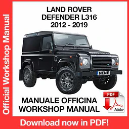 Manuale Officina Land Rover Defender L316 (2012-2013-2014-2015-2016-2017-2018-2019) (EN)