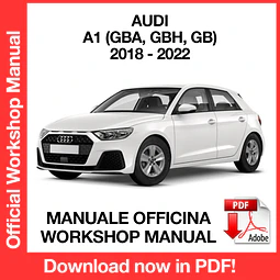 MANUALE OFFICINA AUDI A1(2018-2017-2018-2019-2020-2021-2022) (EN)