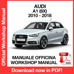 MANUALE OFFICINA AUDI A1 (2010-2011-2012-2013-2014-2015-2016-2017-2018-2019-2018) (EN)