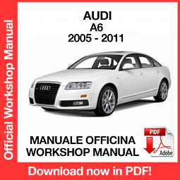 MANUALE OFFICINA AUDI A6 (2005-2006-2007-2008-2009-2010-2011) (EN)
