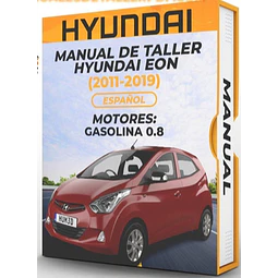 Manuale d'officina Hyundai Eon (2011-2019) 0.8 PDF