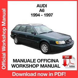 Manuale Officina Audi A6 (1994-1995-1996-1997) (EN)