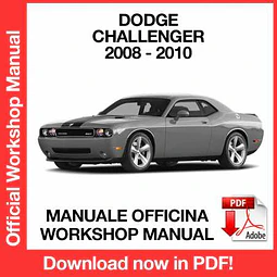 Manuale Officina Dodge Challenger (2008-2009-2010) (EN)