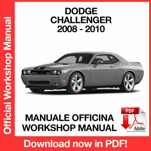 Manuale Officina Dodge Challenger (2008-2009-2010) (EN)