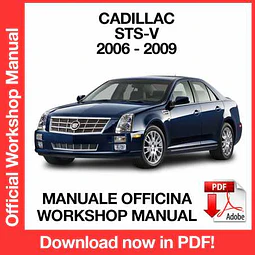 Manuale Officina Cadillac STS-V (2006-2007-2008-2009) (EN)