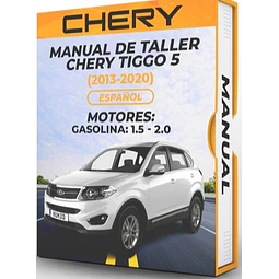 Manuale di officina Chery Tiggo 5 (2013-2020) 1.5 - 2.0 PDF