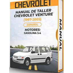 Manuale di officina Chevrolet Venture (1997-2005) 3.4