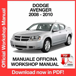 Manuale Officina Dodge Avenger (2008-2009-2010) (EN)