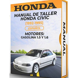 Manuale di officina Honda Civic (1992-1995) 1.5 e 1.6 PDF