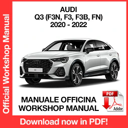 MANUALE OFFICINA AUDI Q3 F3N (2020-2021-2022) (EN)