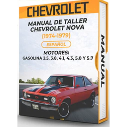 Manuale di officina Chevrolet Nova (1974-1979) PDF