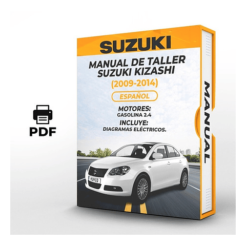 Manuale di officina Suzuki Kizashi (2009-2014) PDF
