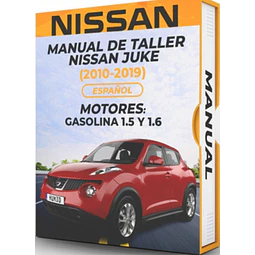 Manuale d'officina Nissan Juke (2015, 2016, 2017, 2018, 2019)1.5, 1.6