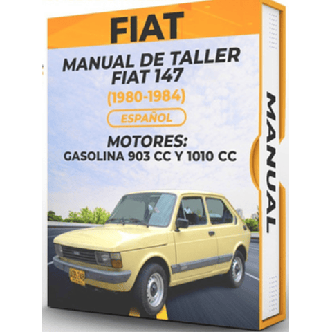 Manuale di officina Fiat 147 (1980, 1981, 1982, 1983, 1984) 903, 1010 cc