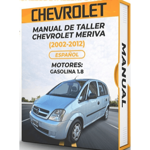 Manuale di officina Chevrolet Meriva (2002-2012) PDF