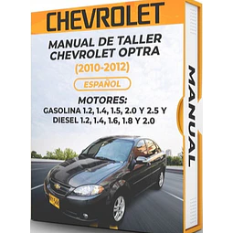 Manuale di officina Chevrolet Optra (2010-2012) PDF