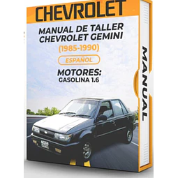 Manuale di officina Chevrolet Gemini (1985-1990) PDF***