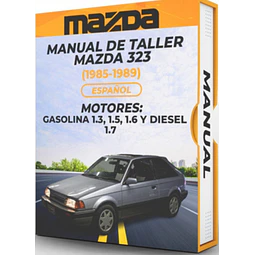 Manuale di officina Mazda 323 (1985-1989) PDF