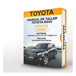 Manuale di officina Toyota Rav4 (2006-2012) PDF