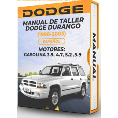 Manuale di officina Dodge Durango (1998, 1999, 2000, 2001, 2002, 2003) 3.9, 4.7, 5.2, 5.9