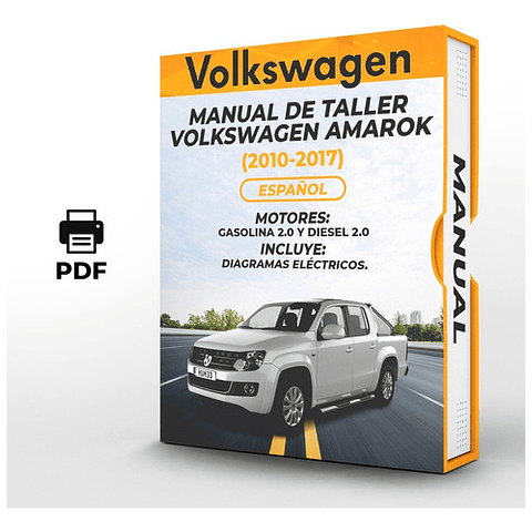Manuale di officina Volkswagen Amarok (2010, 2011, 2012, 2013, 2014, 2015, 2016, 2017) 2.0