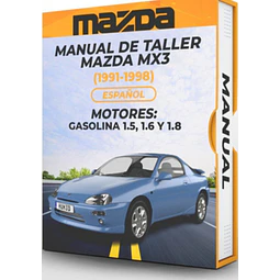 Manuale di officina Mazda Mx3 (1991-1998) PDF