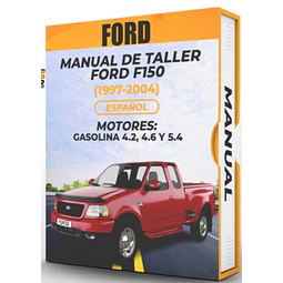 Manuale di officina Ford F150 (1997, 1998, 1999, 2000, 2001, 2002, 2003, 2004) BENZINA 4.2, 4.6 e 5.4