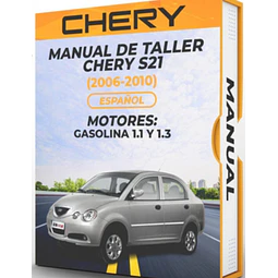 Manuale di officina Chery S21 (2006-2010) PDF